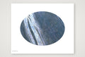 Blue Abstract 2 — 35×28cm, 14×11" Print only